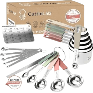 silicone pinch bowls and measuring spoons