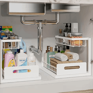 Best Kitchen Gadgets for Home & Small Kitchens under shelf and over the sink organisers