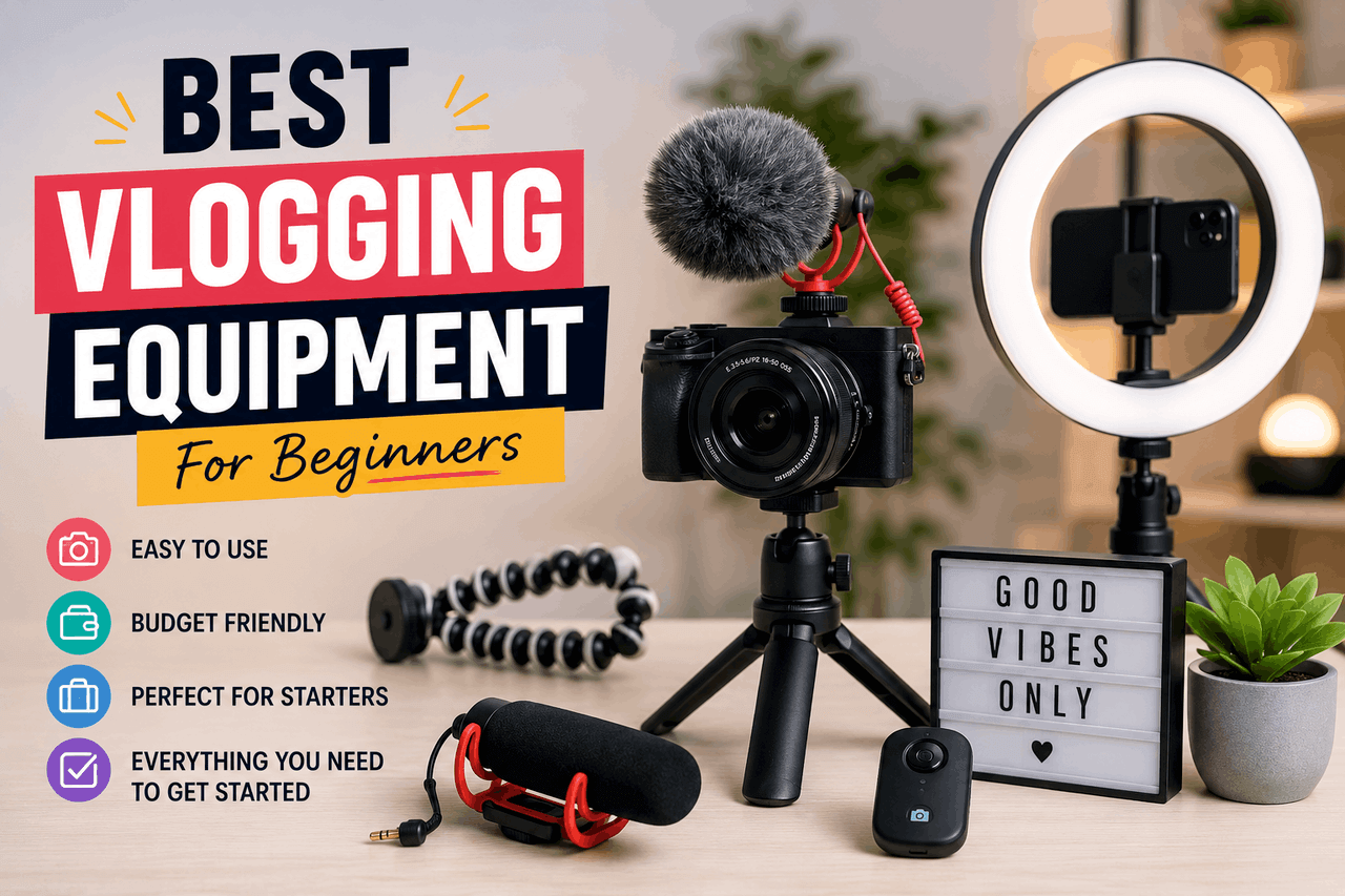 Best Vlogging Equipment For Beginners best vlogging equipment for beginners