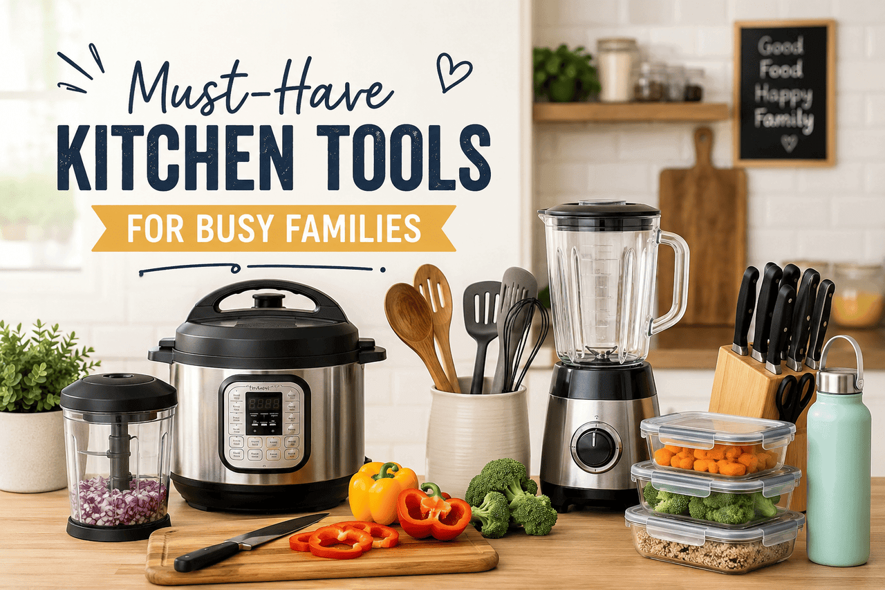 must have kitchen tools for busy families