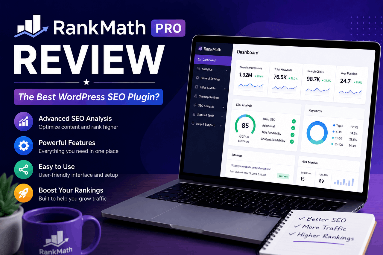 Rank Math Pro Review: Is It Better Than Yoast SEO? rank math pro review