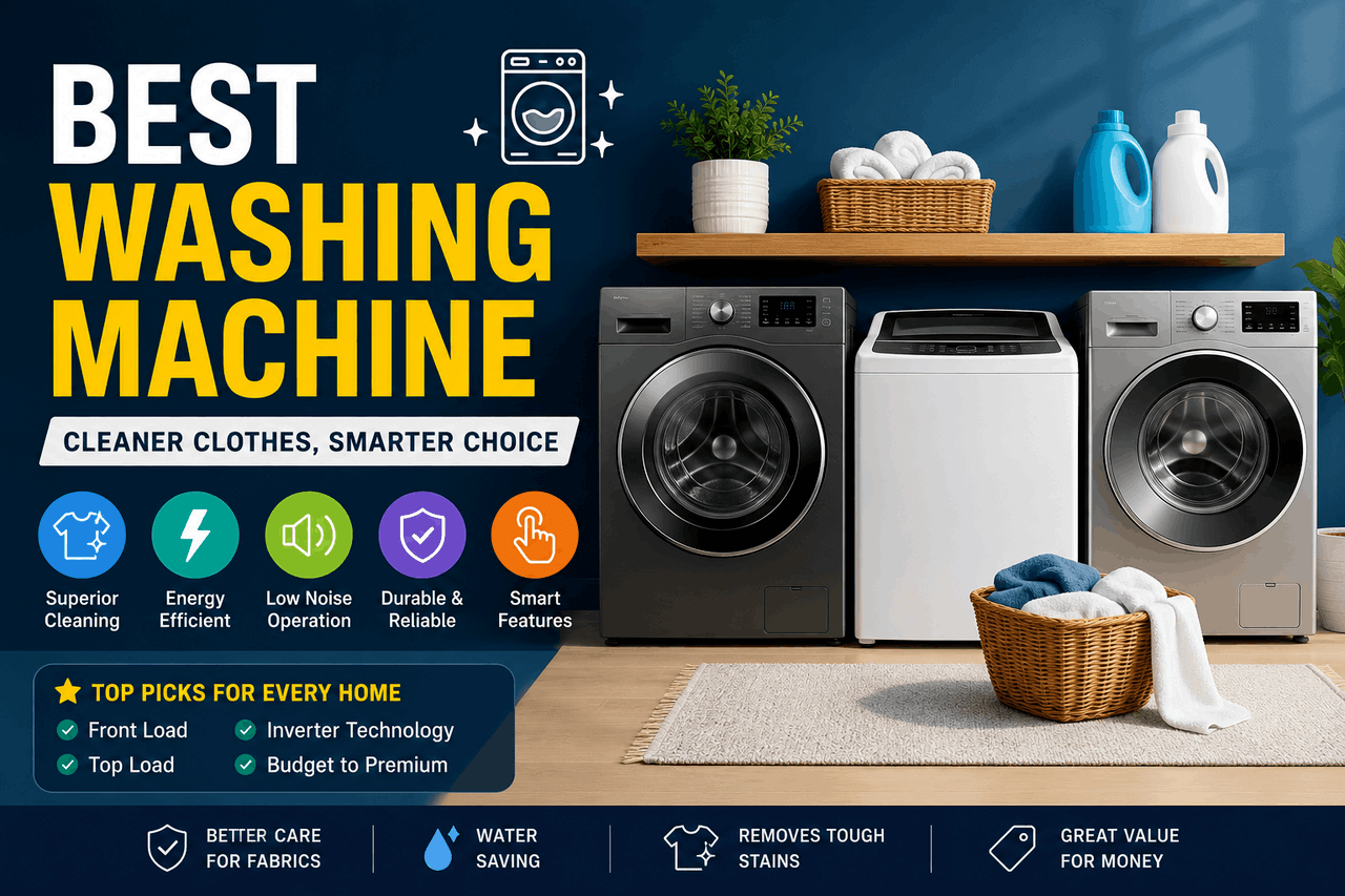 Best Washing Machine for your home (How to choose) best washing machine