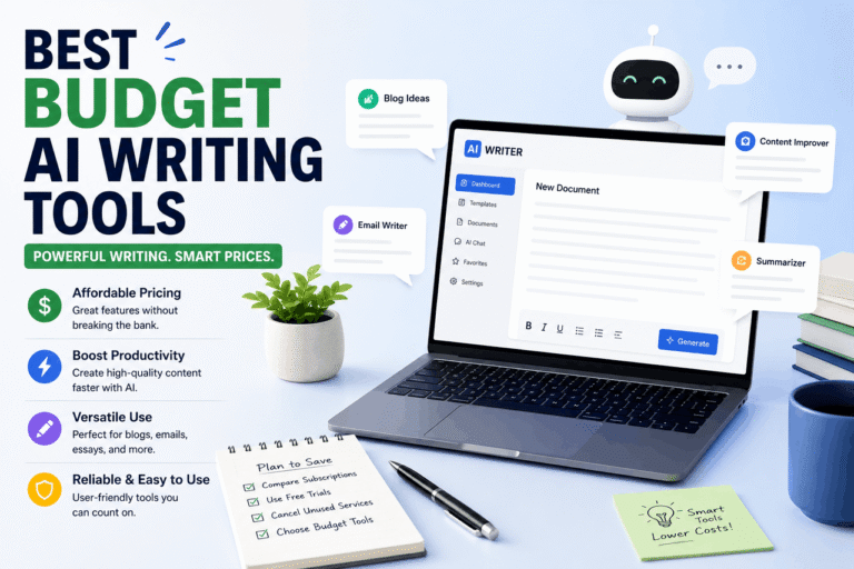 best budget ai writing tools